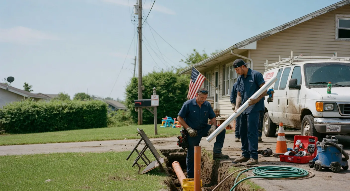 Sewer Line Inspection in Sharpsville, IN